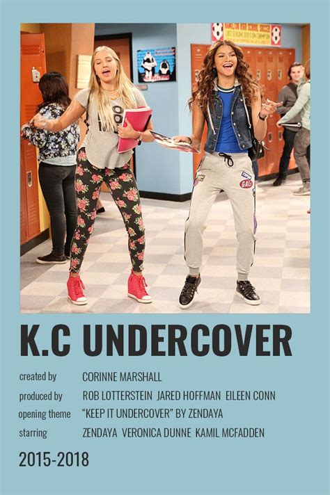 Kc Undercover Polaroid Poster Film Posters Vintage Movie Posters