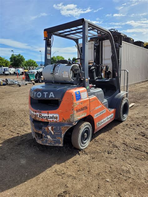 Used 2016 Toyota 8fgu25 Warehouse Forklift For Sale In Rock Springs Wy