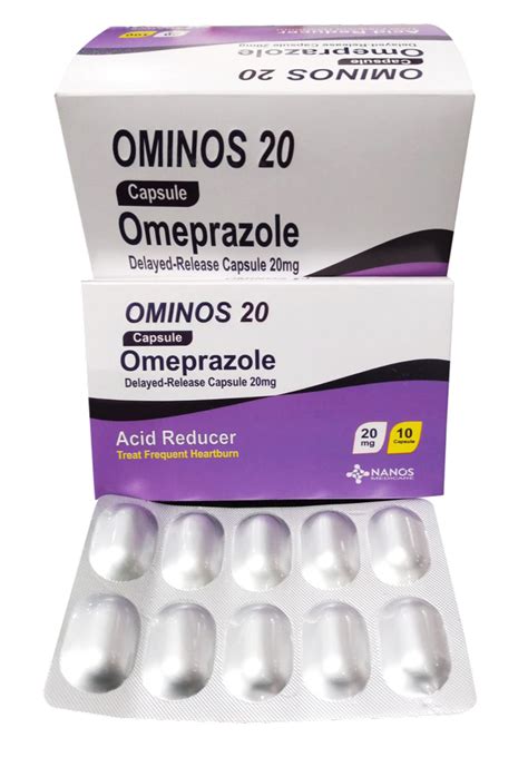 Ominos 20 Omeprazole 20mg Capsule 10x1x10 Non Prescription At Rs 20