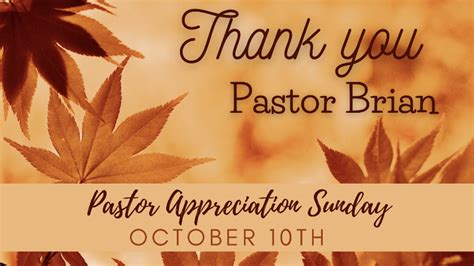 Pastor Appreciation Month Bethlehem Lutheran Church