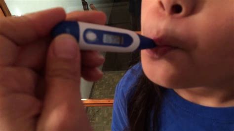 Oral Digital Thermometer Youtube