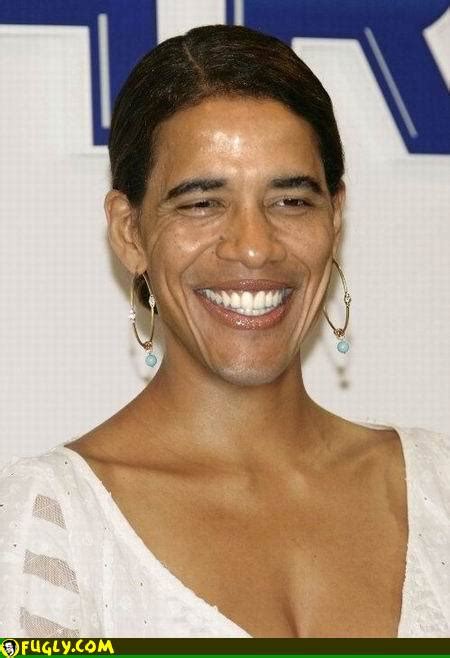 Barack Obama In Drag Random Images Fugly