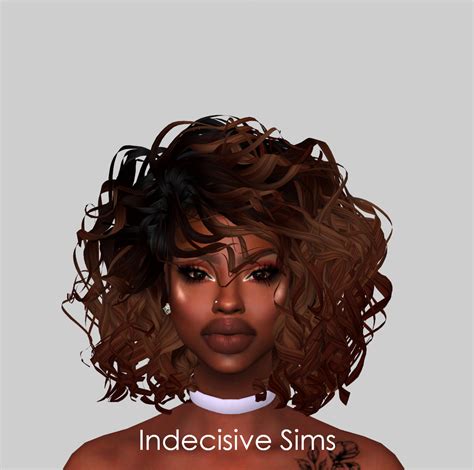Ximena Hair Conversion Nonvme Studios Sims Hair Sims 4 Black Hair