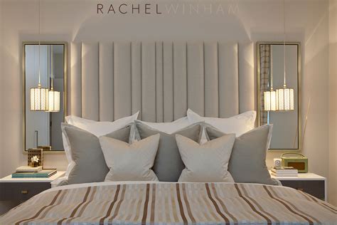 Master Bedroom Rachel Winham Interior Design Luxury Headboard