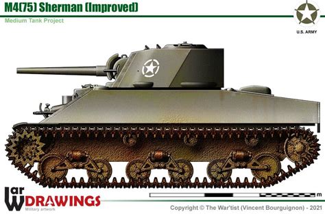 M4 Sherman Improved In 2021 Tanks Military Army Vehicles Military