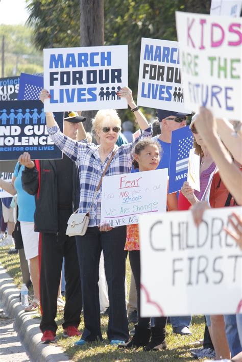 March For Our Lives Draws Local Support March For Our Lives Life
