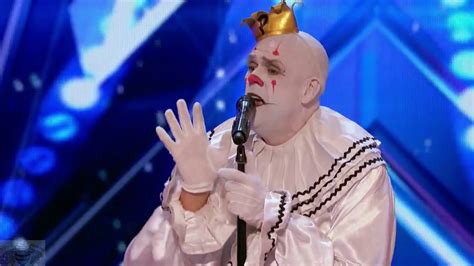 American Got Talent Best Singing Clown Auditions Puddles Pity Party