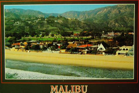Post Card: Malibu Colony,Malibu,California. | Malibu, Malibu california, California