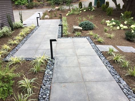 Walkway Rockery And Patio Design By Green Spaces Landscaping