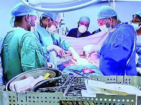 Gphc Conducts Lifesaving Abdominal Aortic Aneurysm Surgery Guyana Times