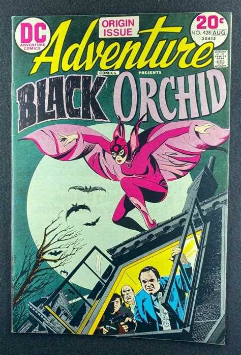 Adventure Comics 1938 428 Vf 7 5 1st App Black Orchid Tony Dezuniga