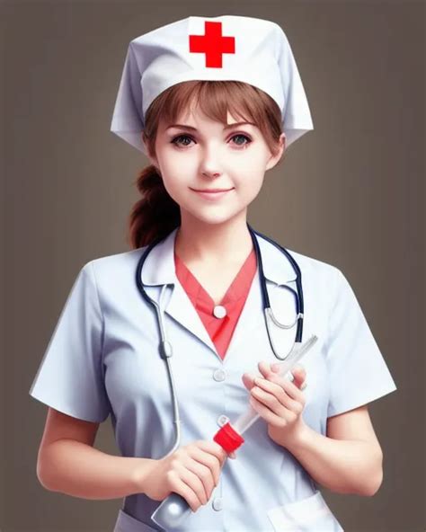 Cute Nurse Ai Photo Generator Starryai