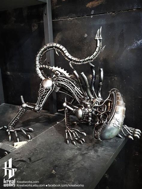 Steampunk Sculptures Made Out Of Scrap Metal 40 Pics