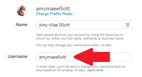 How To Change Your Instagram Username Mashable