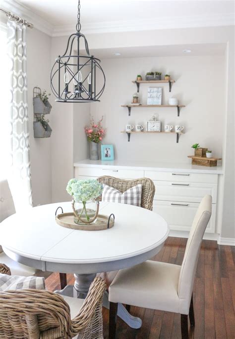 Modern Farmhouse Dining Room Table DIY - Light Lane