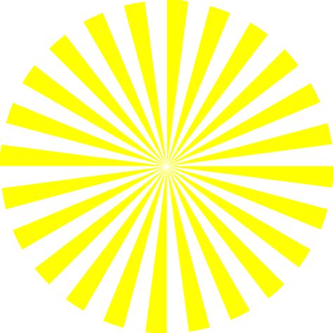Yellow Sunburst Png Glow Clipart Transparent Png Full Size Clipart