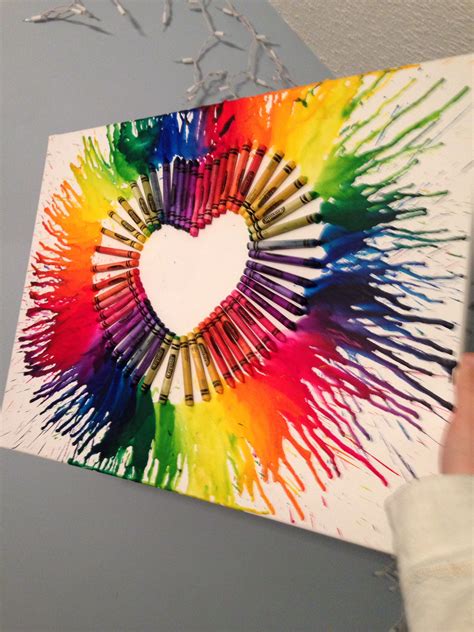 Melted Crayon Art Ideas Diy Projects Millie Art