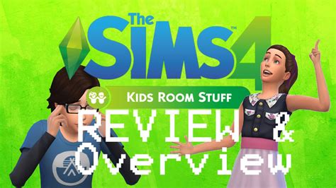 The Sims 4 Kids Room Stuff Review And Overview Youtube