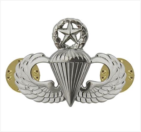 Genuine Us Air Force Badge Parachutist Master Midsize Ebay