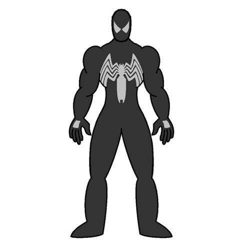 Spider Man Black Suit Cartoon
