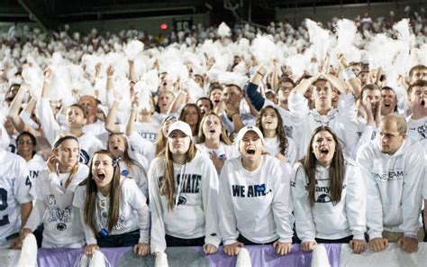 Penn State Student Section Ranked No 1 By Ncaa Onward State