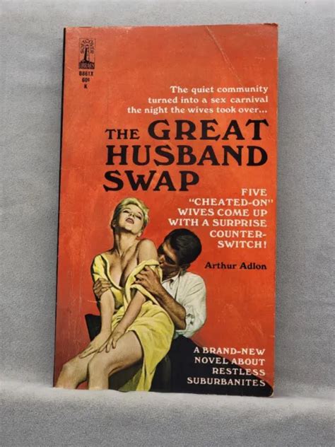The Great Husband Swap 1965 Softcover Library Vintage Paperback Gga