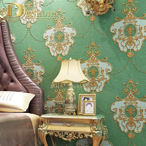 The world's largest wallpaper company, created by the merger of sunworthy wallcoverings and imperial wallcoverings. Luxury Vintage European Style Damask Wallpaper For Walls 3 ...