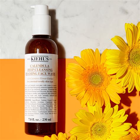 Kiehls Calendula Deep Cleansing Foaming Face Wash 230ml Sephora Uk