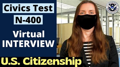 2022 Us Citizenship Virtual Mock Naturalization Interview N 400 Based On Actualreal