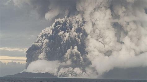 Pacific Volcano New Zealand Sends Flight To Assess Tonga Damage Bbc News
