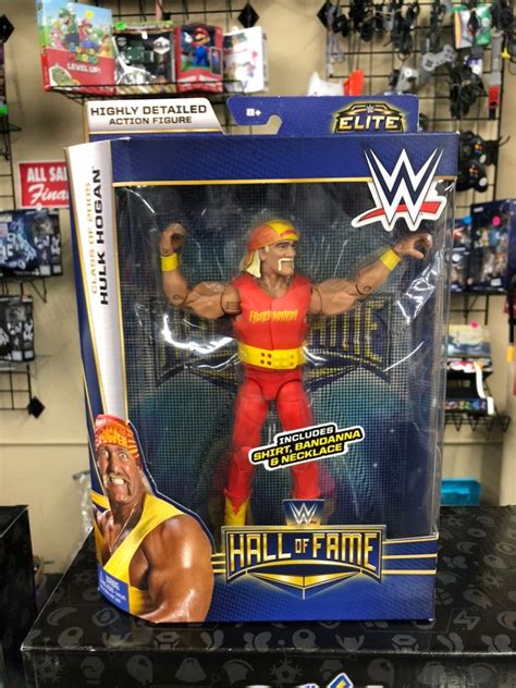 WWE Elite Hall Of Fame Hulk Hogan On Mercari Wwe Elite Action
