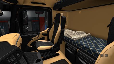 The story behind the mod: THE LUXURY HD INTERIOR FOR ACTROS MP4 FINAL V1.3 INTERIOR MOD - ETS2 Mod