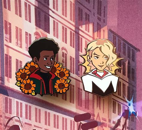 Garden Souls Pins On Instagram “our Spider Verse Gwen Stacy And Miles