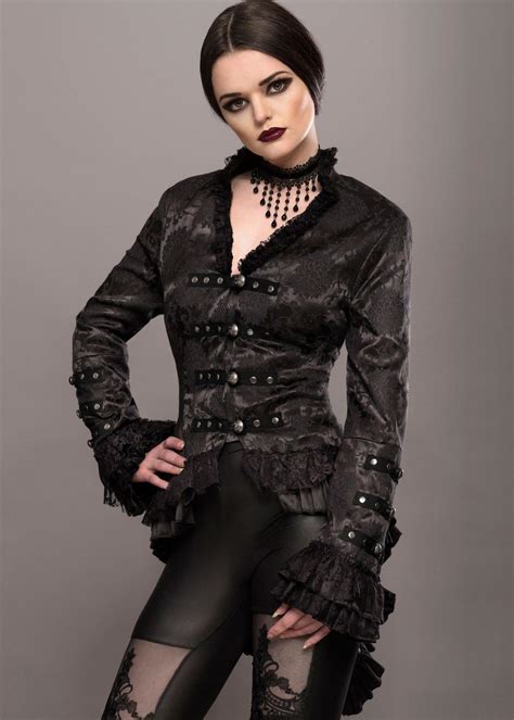 Goth Makeup Fashion Victorian Jacket Gothic Fashion