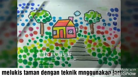 Mewarnai Gambar Cerita Dengan Crayon Menggunakan Teknik Gambar Mewarnai