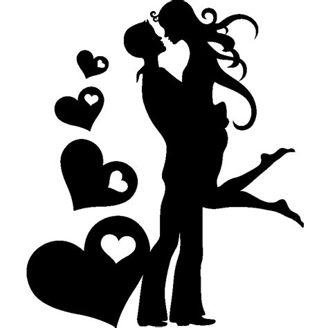 Sticker Wall Decal Couple Love Couple Png Download 800800 Free