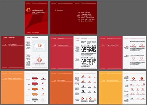 Logo and Brand Identity Guidelines Template for Download | Grafici