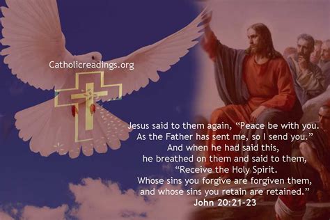 Receive The Holy Spirit John 2021 23 Bible Verse Of