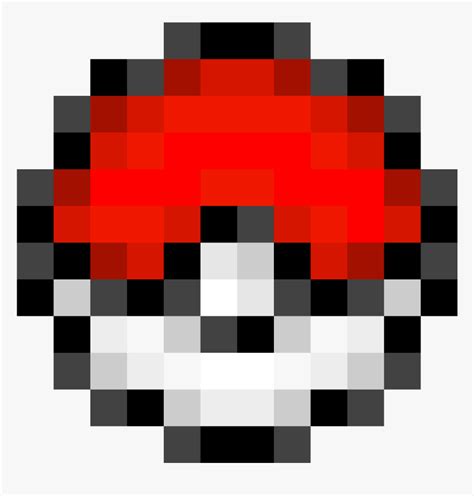 Pokeball Sprite Pixel Art