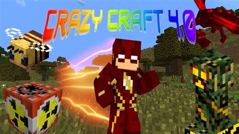 Minecraft Crazy Craft 40 Superheroes And More Ep 1 Dangerous Bees