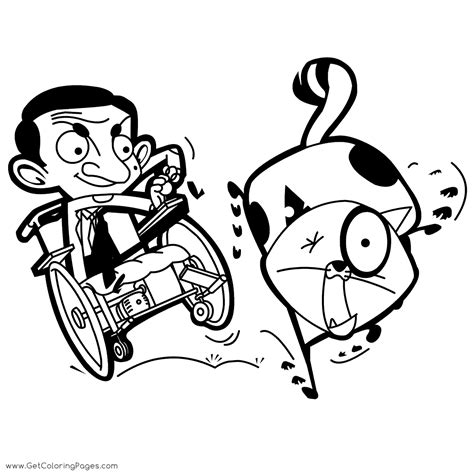Bean coloring pages and books. Mr Bean Coloring Pages at GetDrawings | Free download