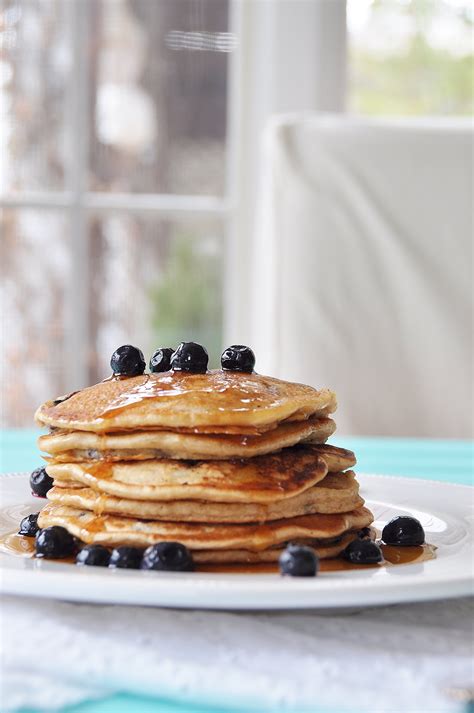 Vegan Blueberry Pancakes Veganosity