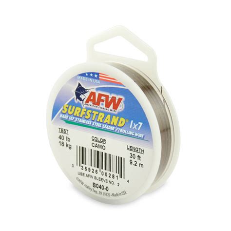 Afw Surfstrand Stainless Steel Leader Wire