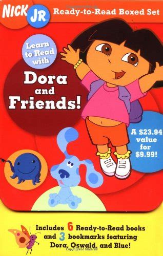 Nick Jr Ready To Read Boxed Set Learn To Read With Dora And Friends