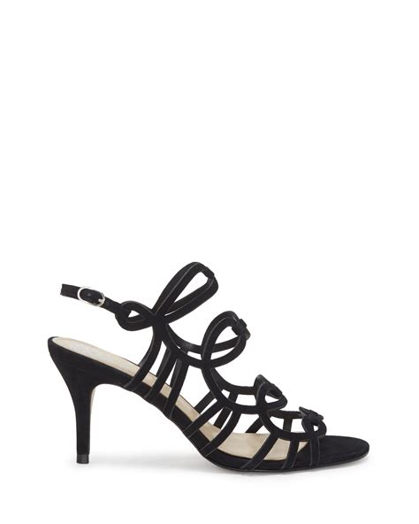 Lyst - Vince Camuto Petina - Cutout Sandal in Black