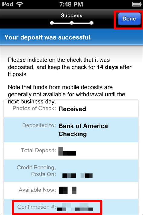With mobile deposit, depositing checks is as simple as taking a photo. How to Deposit Checks With the Bank of America iPhone App