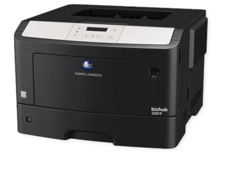 You may own it as your personal device because this 570 x 531 x 449 inches device does not require large space. KONICA MINOLTA BIZHUB 3301P | Rental Printers & Copiers ...
