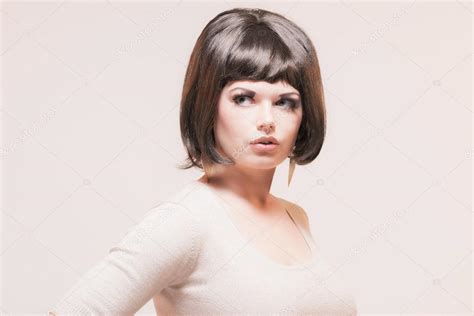 Sexy Short Hair Brunette Telegraph