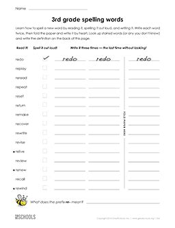 Maybe you would like to learn more about one of these? 3rd grade spelling words (list #2 of 36) | 3rd grade Word ...