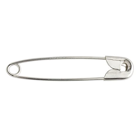 Safety Pin Silver Finished Steel 1 34 Inch Sold Per Pkg Of 500